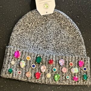 Junk jeweled Beanie